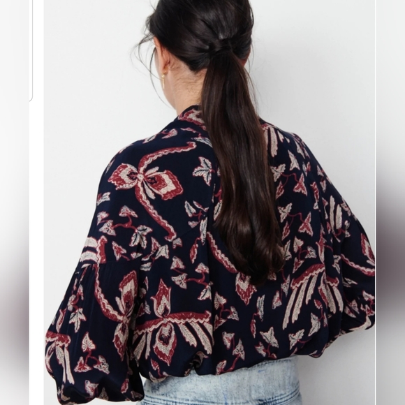 NWT Sold Out!  Ethnic vibe Cantasy blouse ba&sh in 8us - Picture 4 of 12